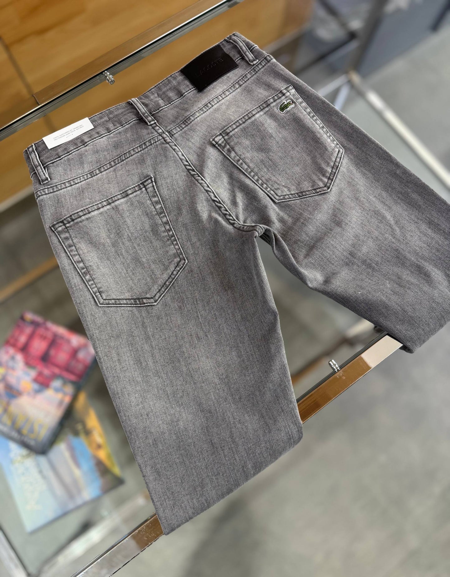 Lacoste İthal Jean Pantolon