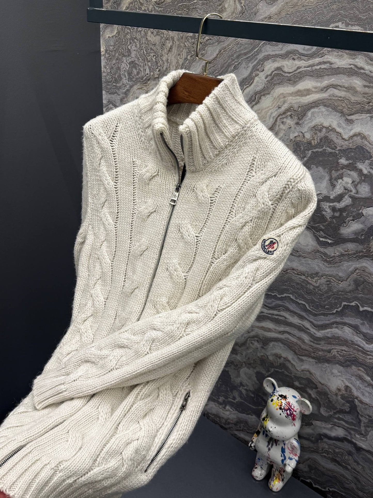 Moncler İthal Fermuarlı Hırka