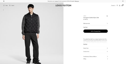 Louıs Vuıtton İthal Kaz Tüyü Yelek