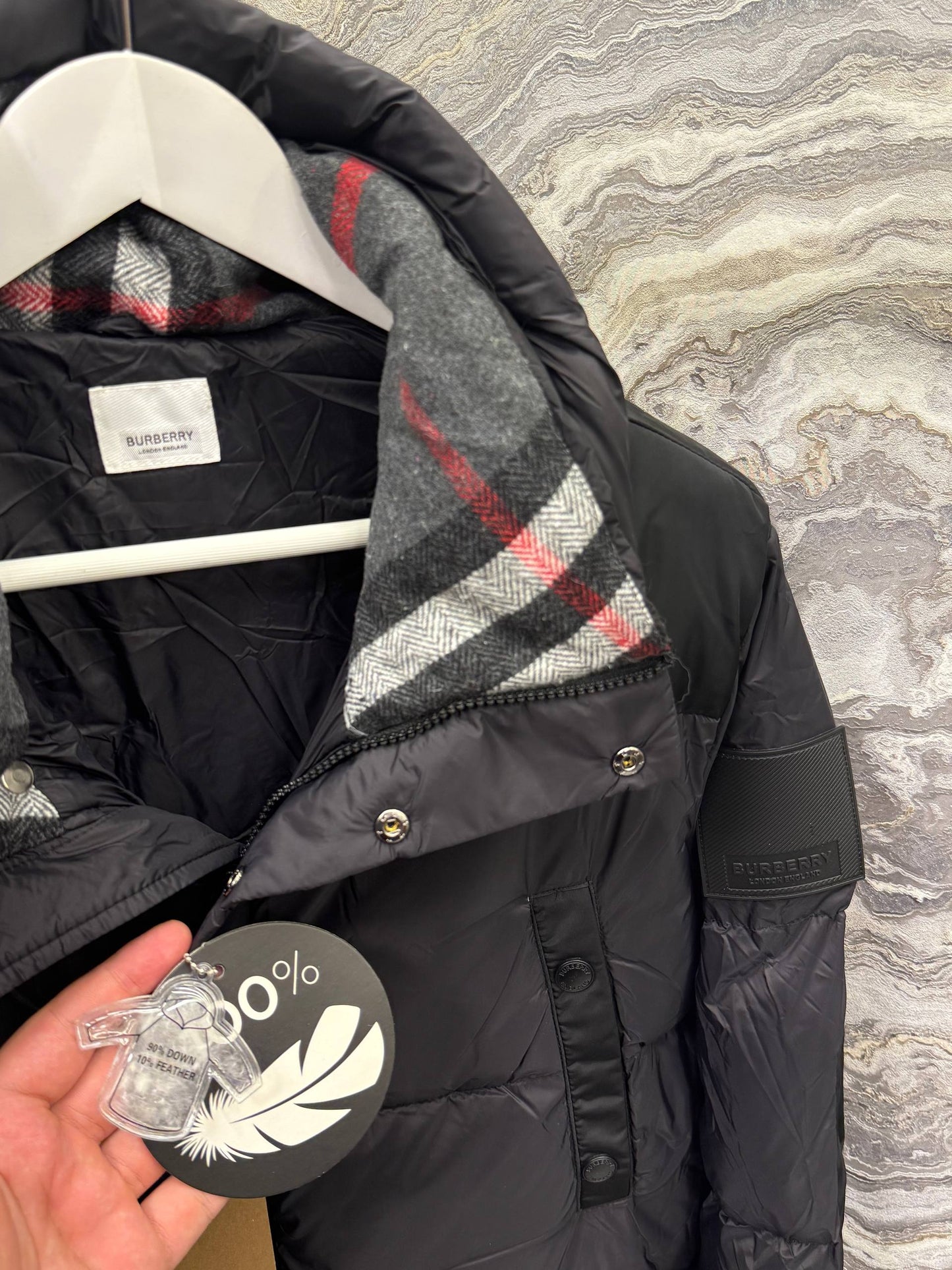 Burberry İthal Kaz Tüyü Mont