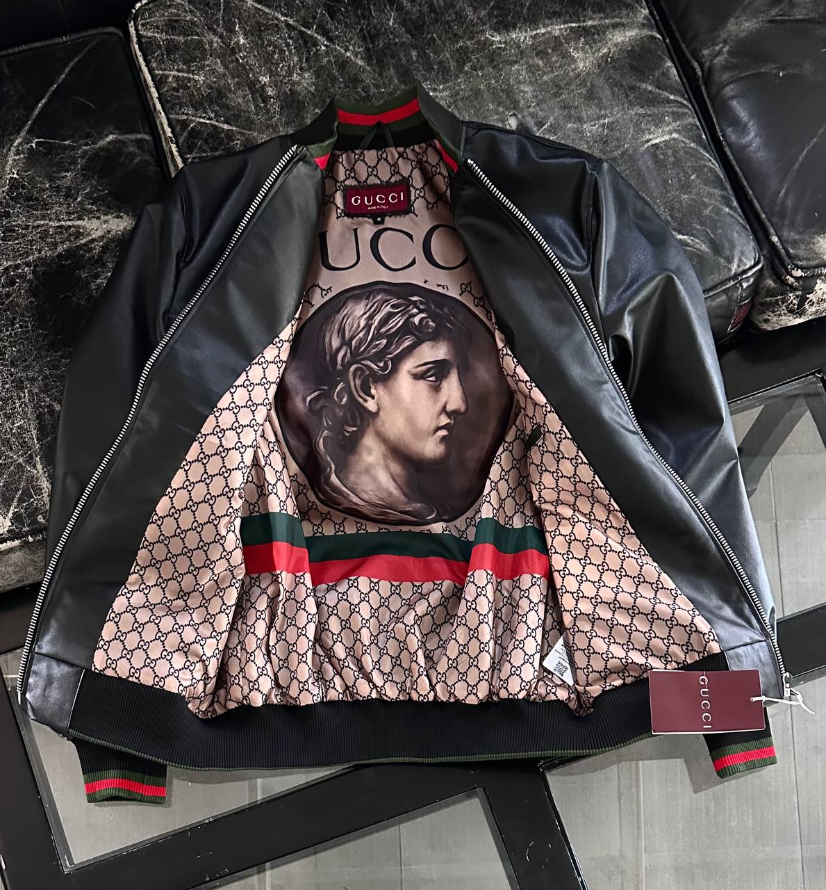 Gucci İthal Deri Ceket