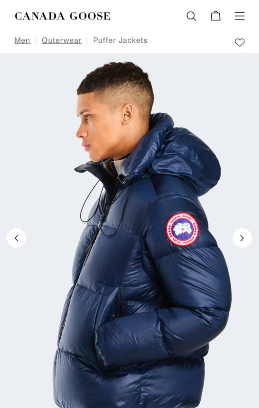 Canada Goose Kaz Tüyü İthal Mont
