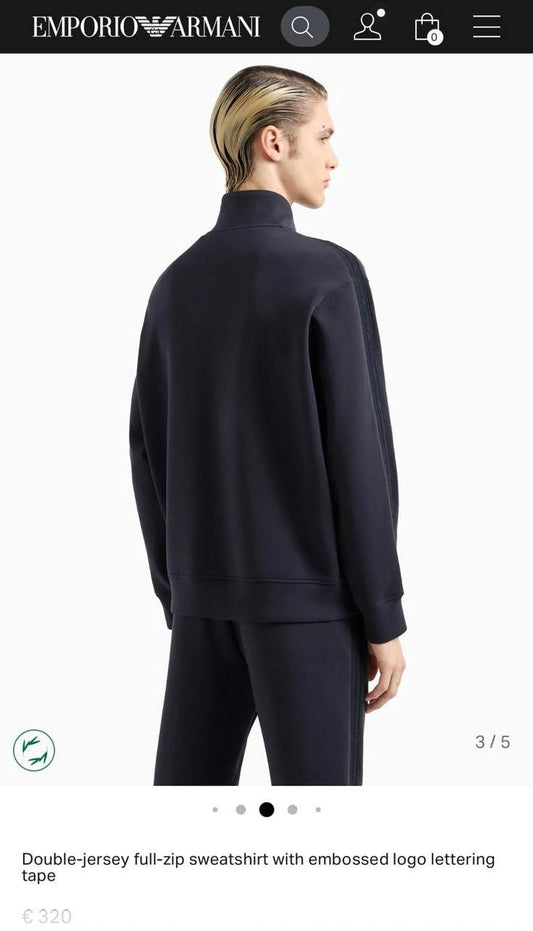 Emporıo Armanı İthal Fermuarlı Hırka v