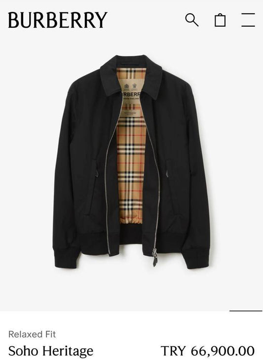 Burberry İthal Mevsimlik Ceket