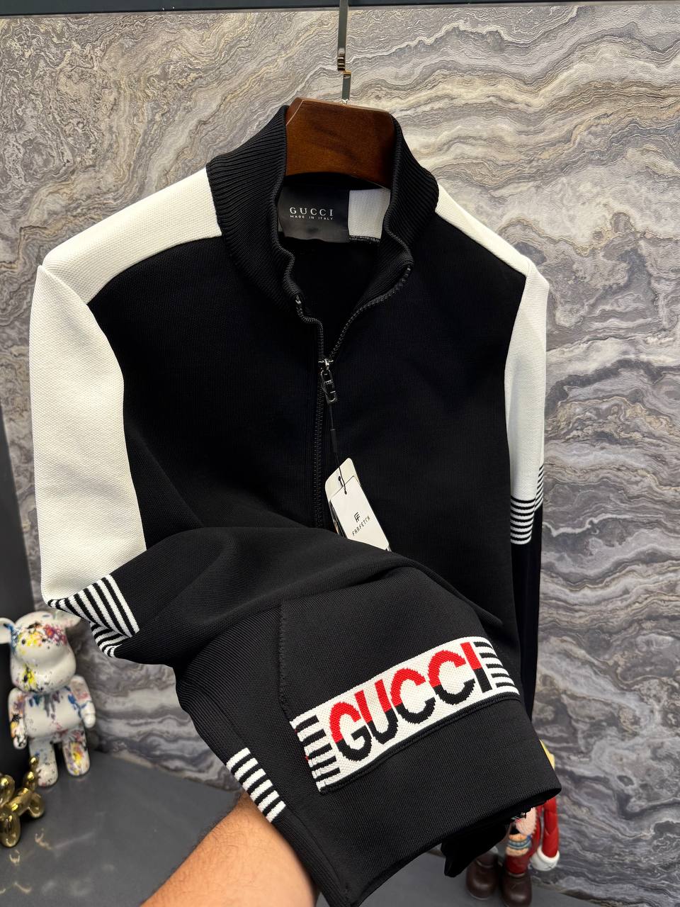 Gucci İthal Fermuarlı Hırka