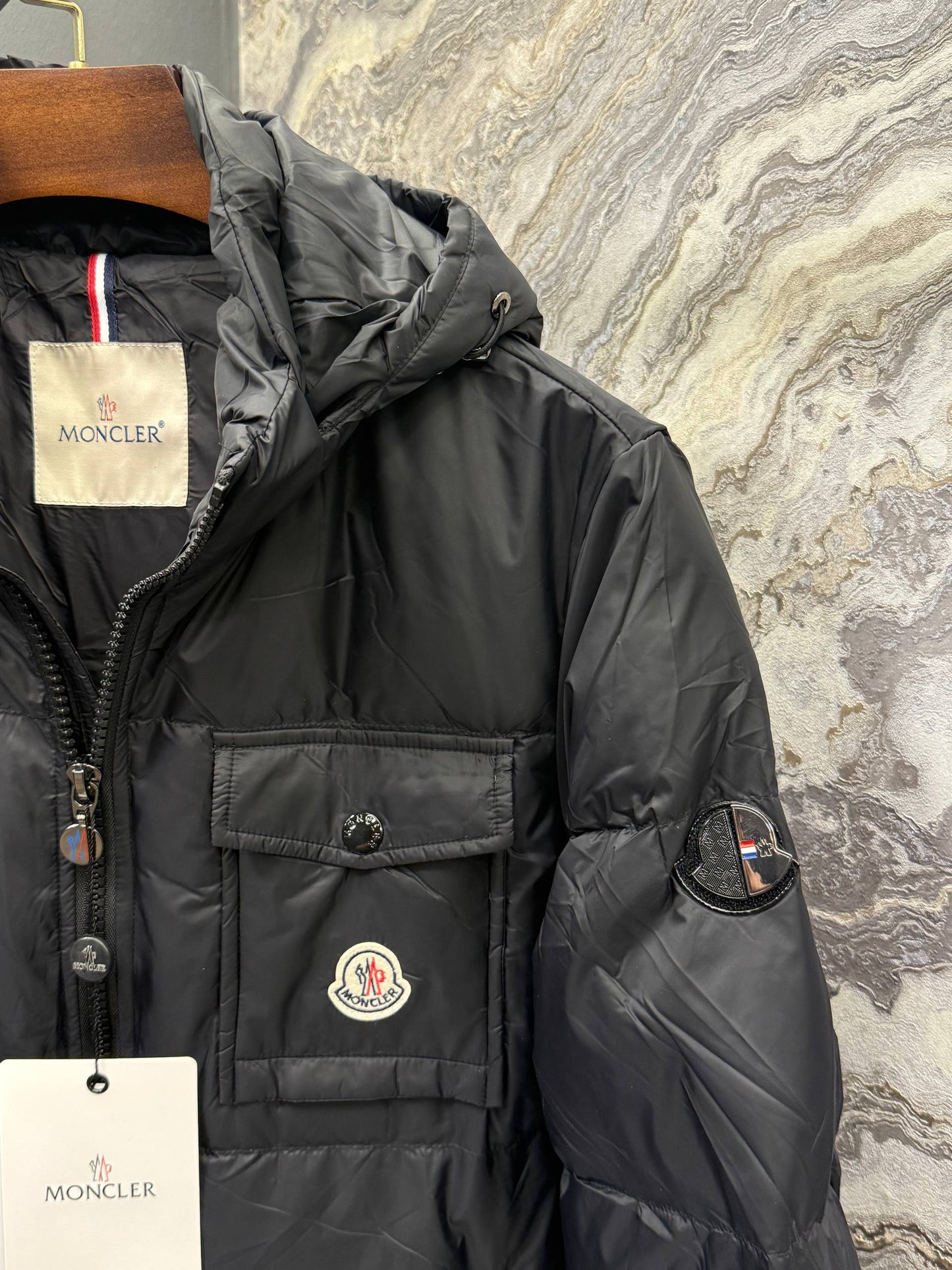Moncler İthal Kaz Tüyü Mont
