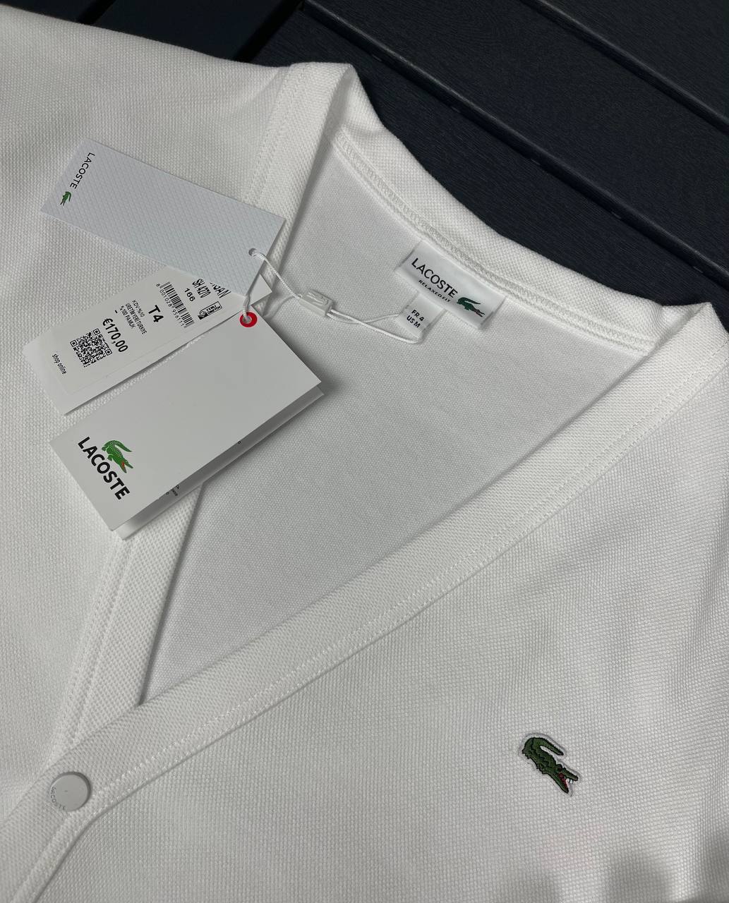 Lacoste İthal Düğmeli Hırka