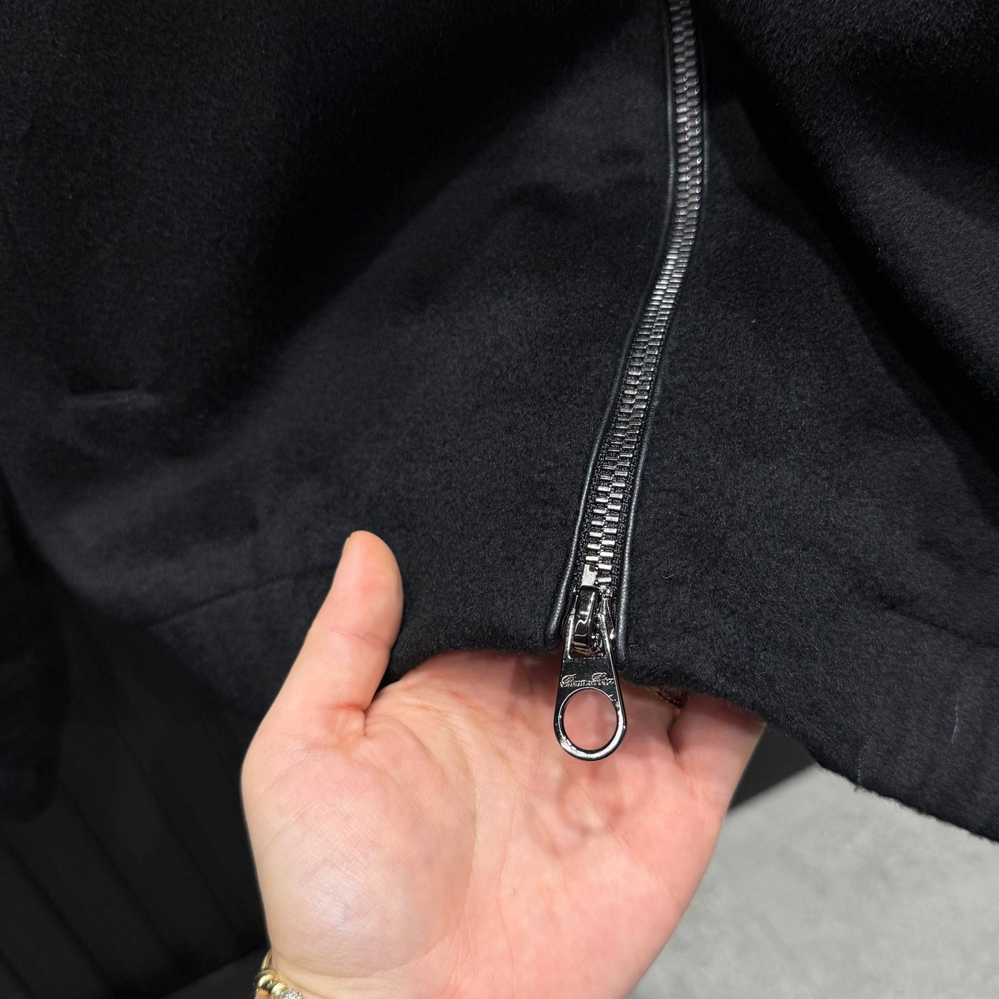 Loro Piana Yaka Kürkü Kaşmir İthal Ceket