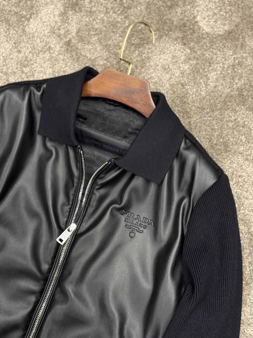 Prada İthal Deri Ceket