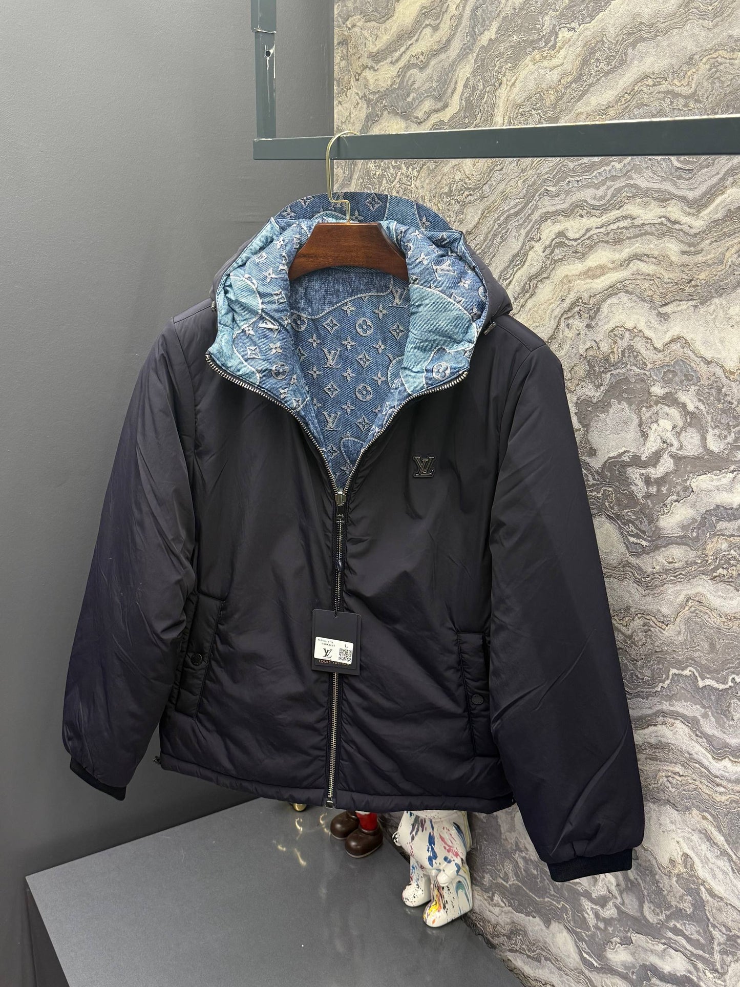 Louıs Vuıtton İthal Çift Taraflı Mont