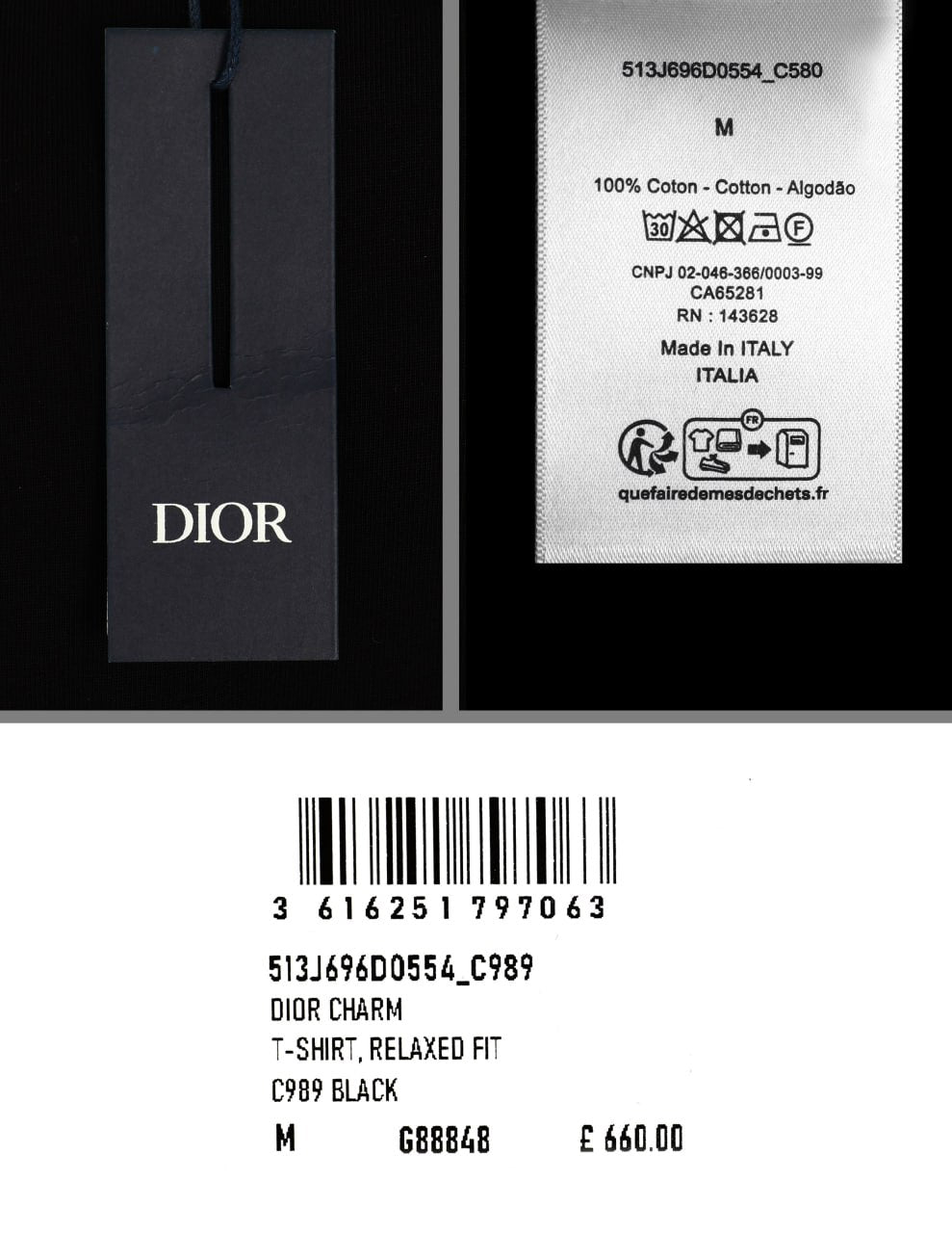 Christian Dior İthal Tişört
