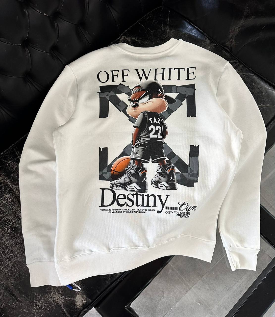 Off Whıte İthal Sweat