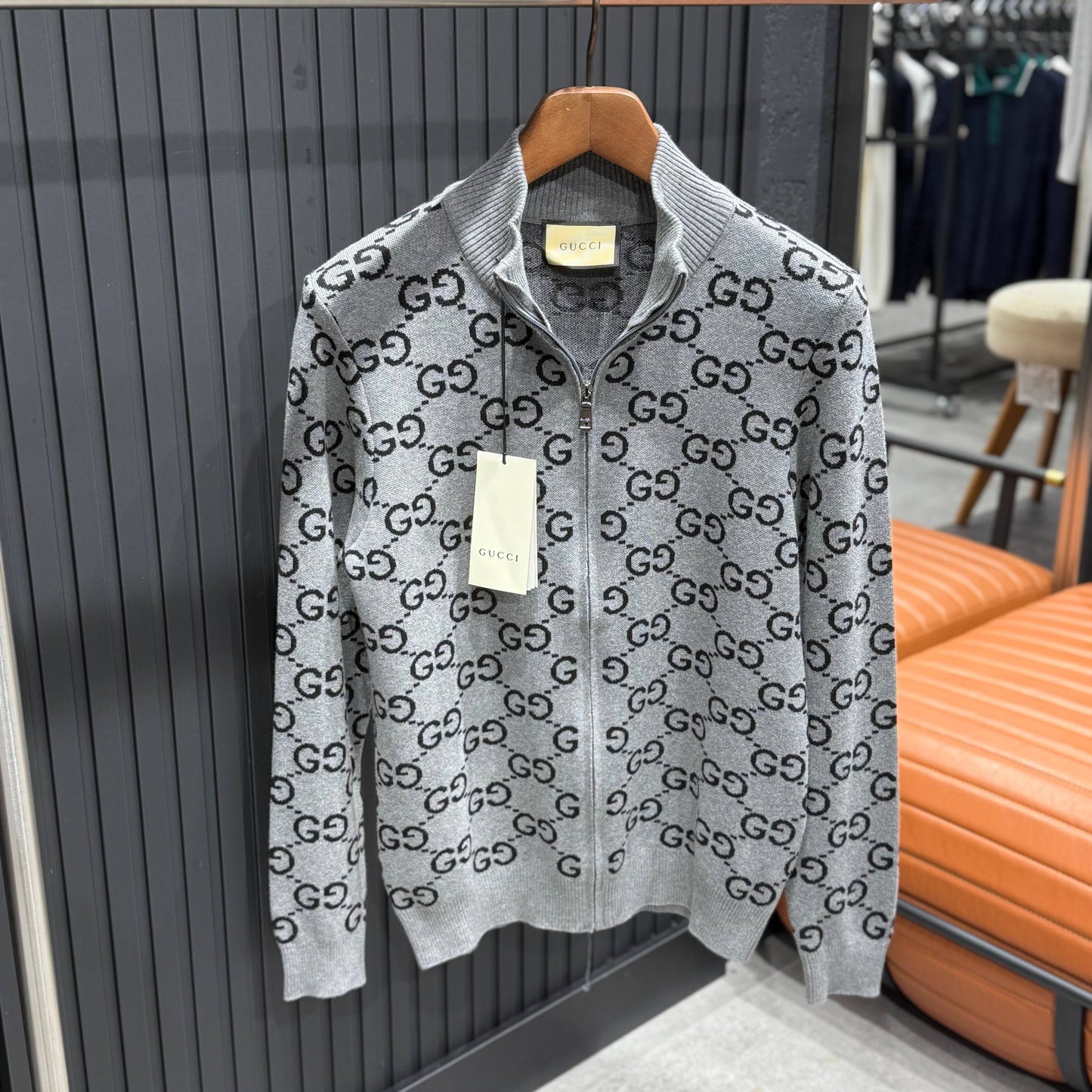 Gucci İthal Fermuarlı Hırka