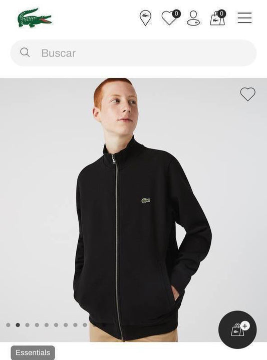 Lacoste İthal Fermuarlı Hırka