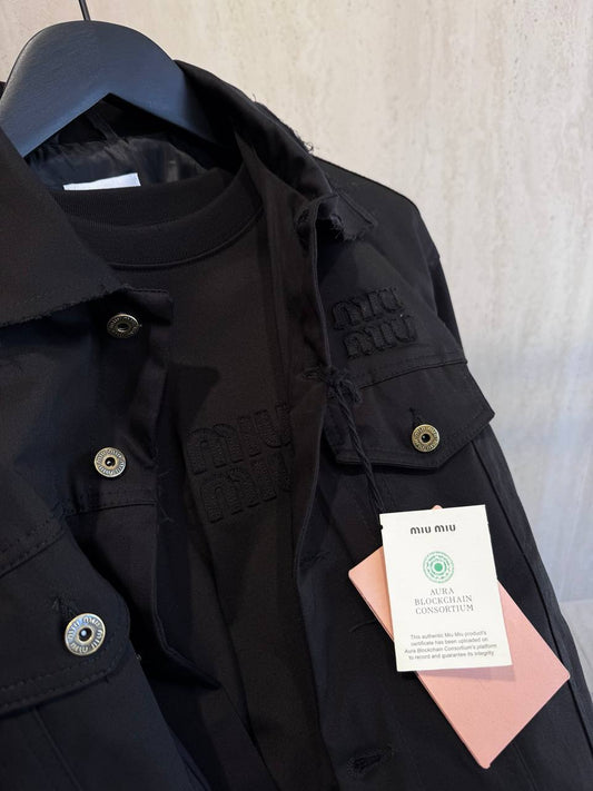 Mıu Mıu İthal Denim Ceket