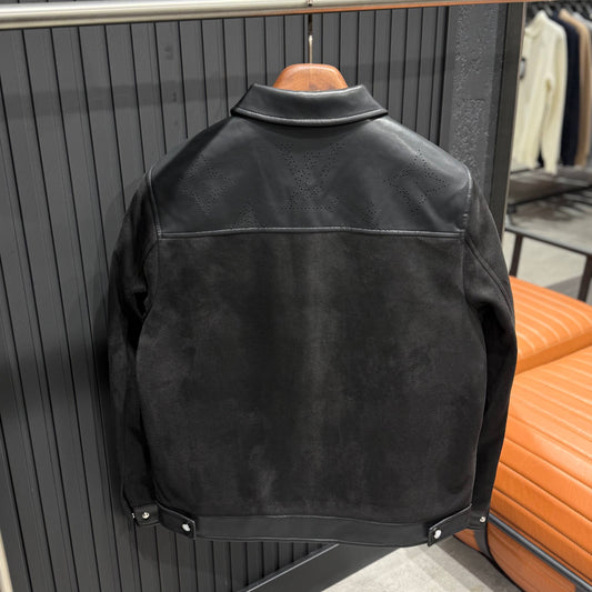 Louıs Vuıtton İthal Deri-Süet Ceket