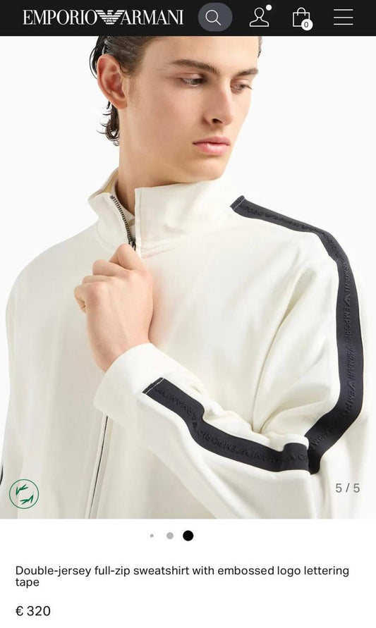 Emporıo Armanı İthal Fermuarlı Hırka