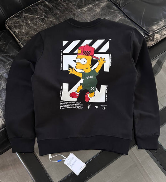 Off Whıte İthal Sweat