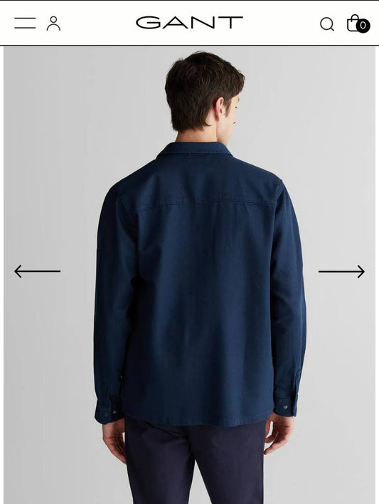 Gant İthal Kanvas Gömlek