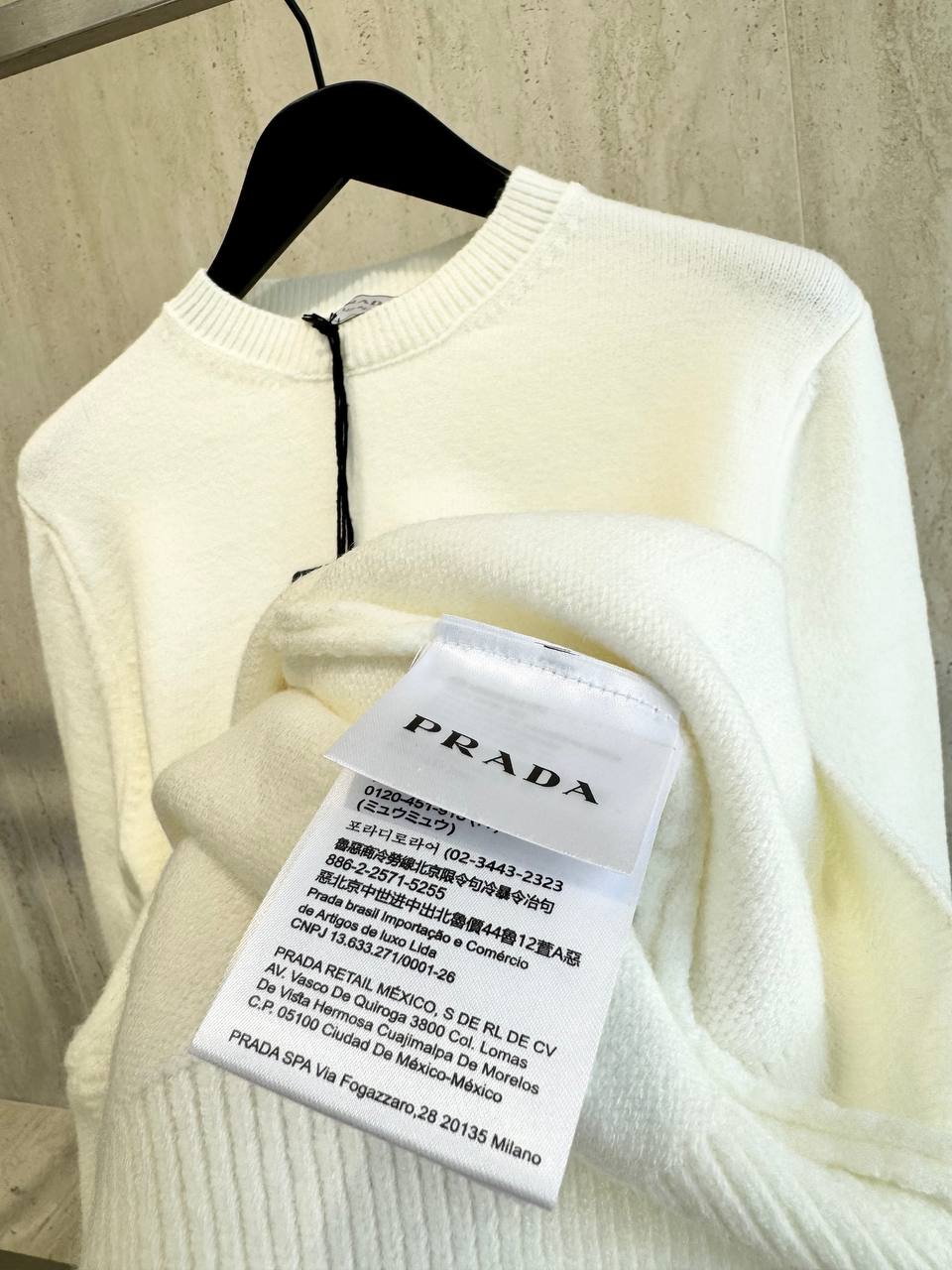 Prada Yün-Kaşmir İthal Kazak