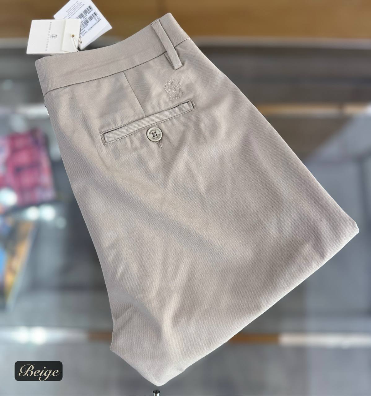 Brunello Cucınellı İthal Kanvas Pantolon