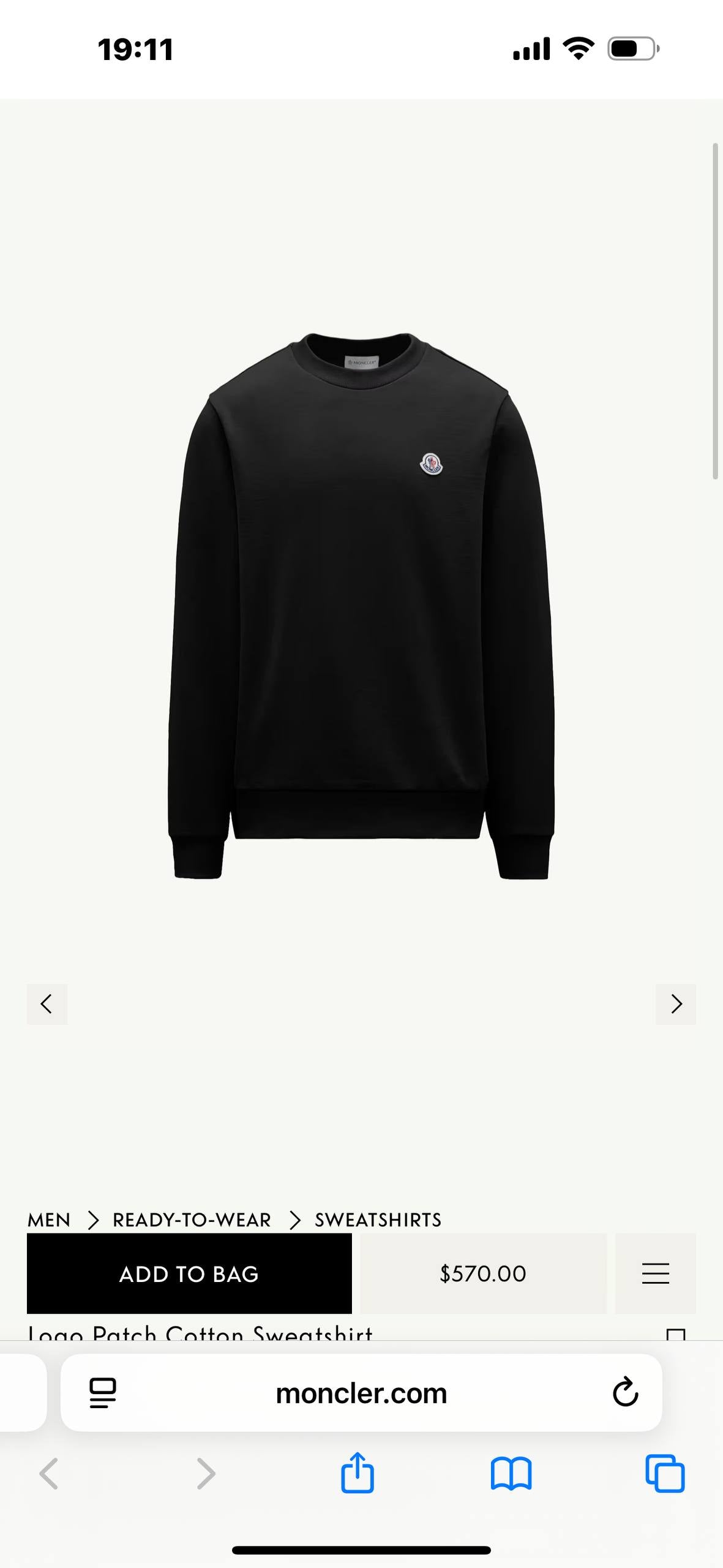 Moncler İthal Sweatshirt