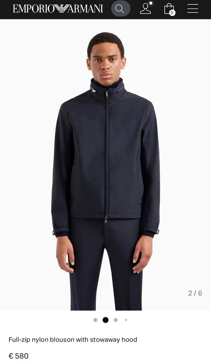 Emporıo Armanı İthal Mevsimlik Ceket