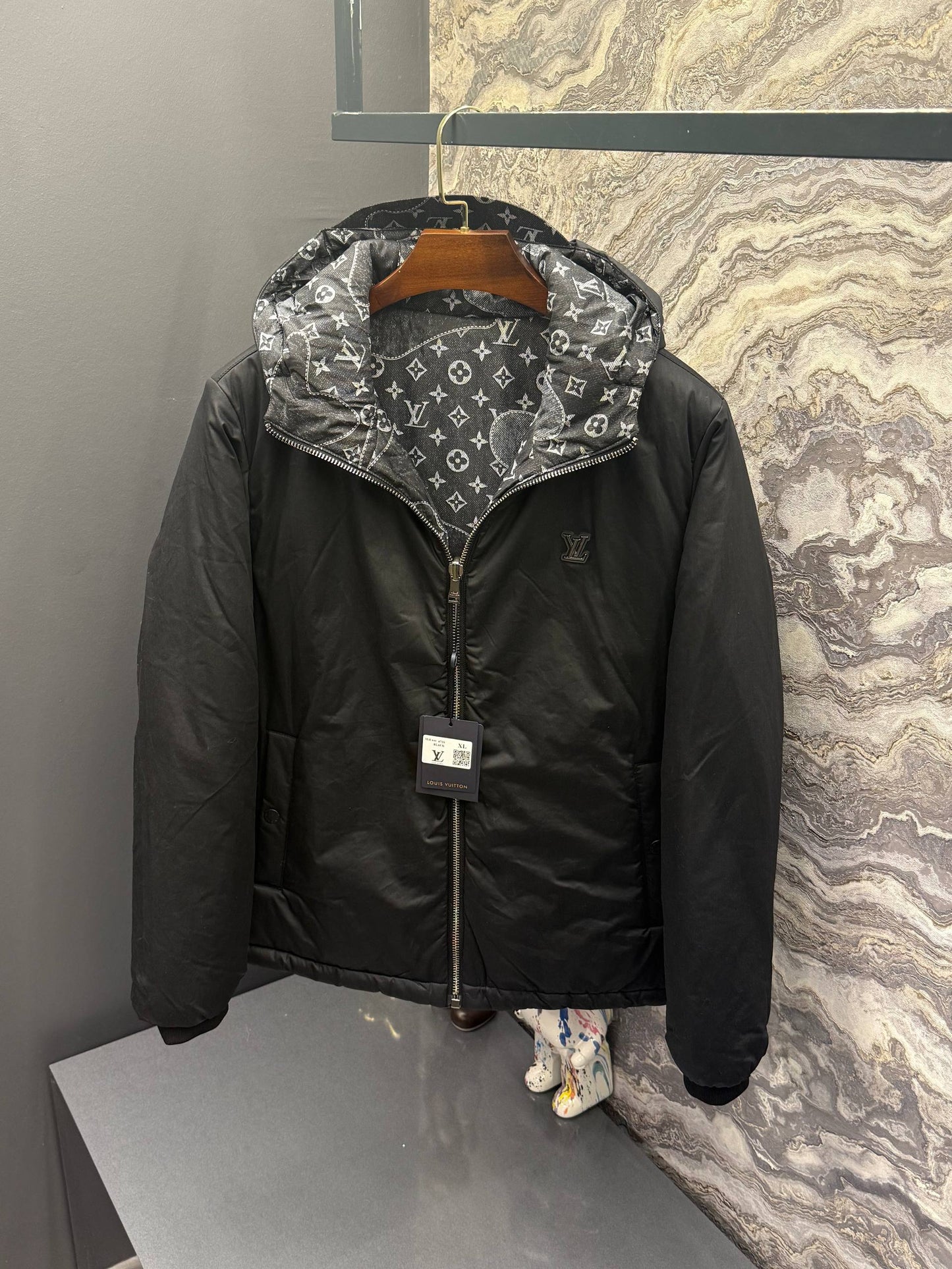 Louıs Vuıtton İthal Çift Taraflı Mont