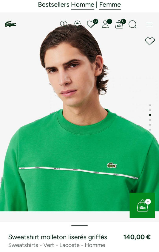 Lacoste İthal Sweat