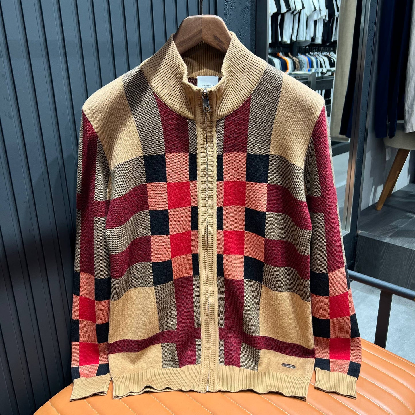 Burberry İthal Fermuarlı Hırka