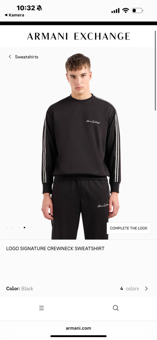 Armani Exchange İthal Sweatshirt
