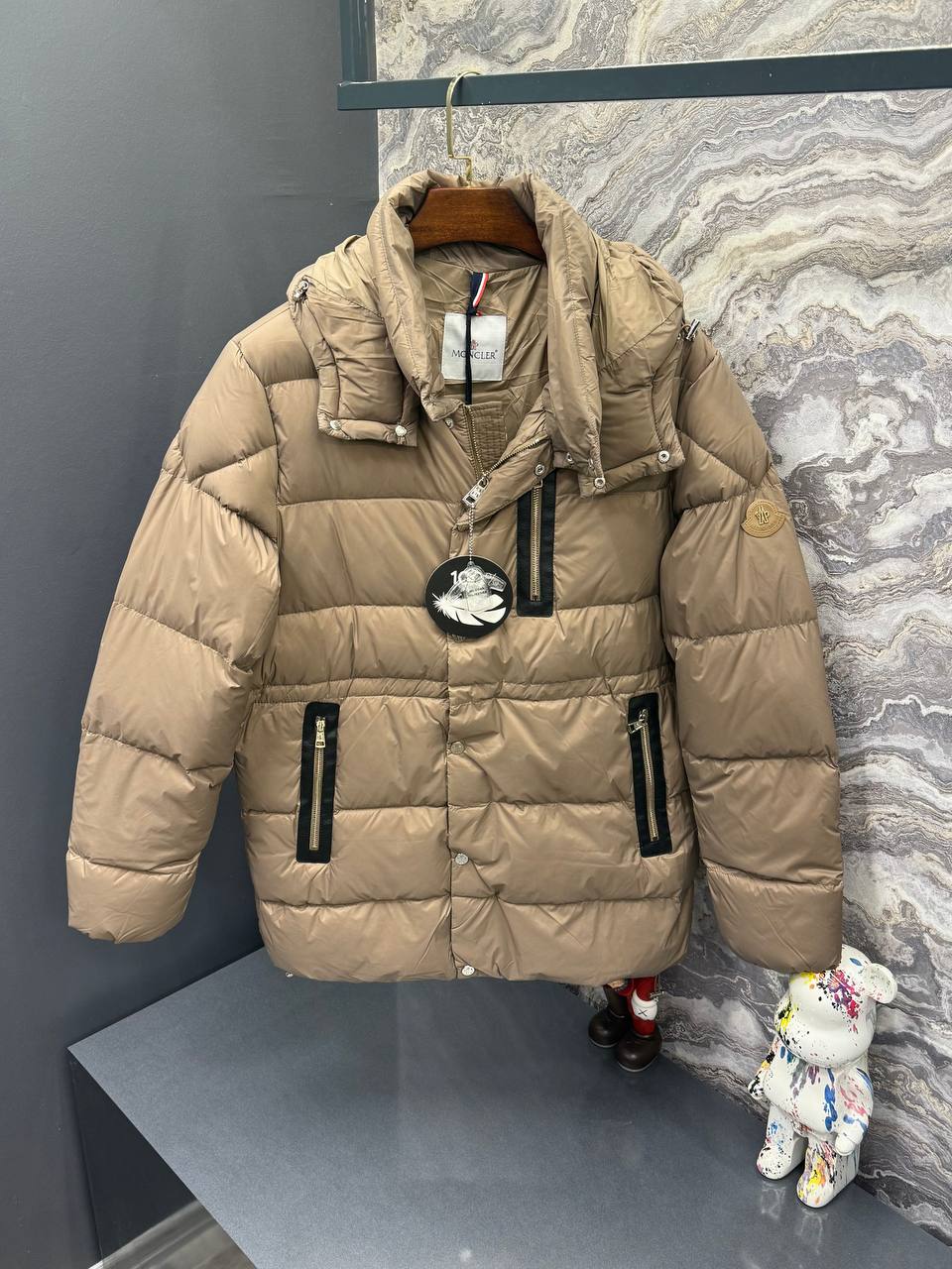 Moncler İthal Kaz Tüyü Mont
