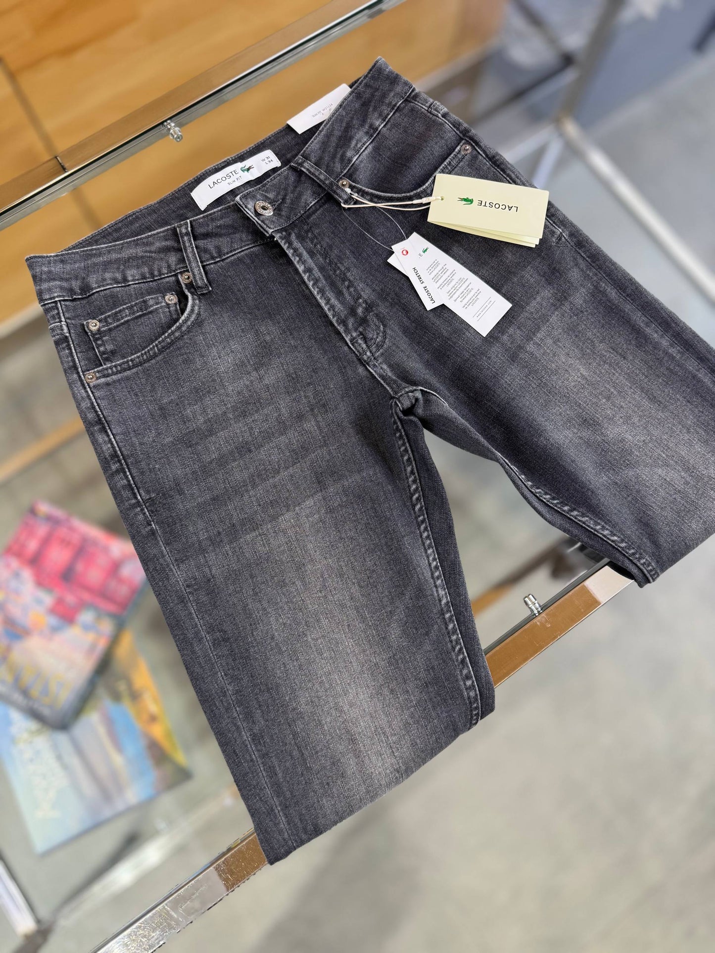 Lacoste İthal Jean Pantolon