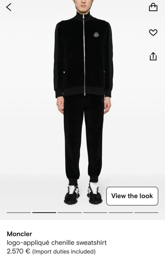 Moncler İthal Fermuarlı Hırka