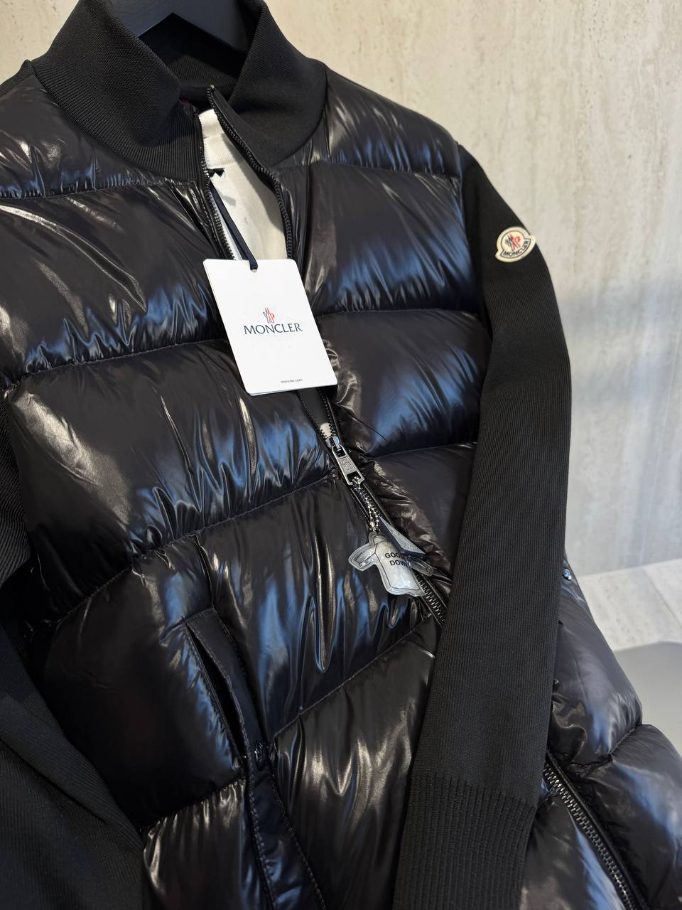 Moncler Kaz Tüyü Çelik Örgü İthal Mont