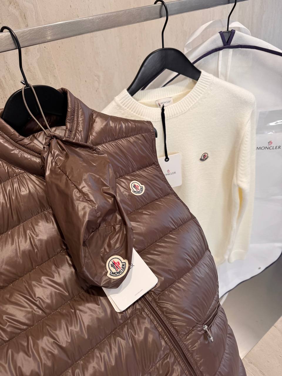 Moncler İthal Kaz Tüyü Yelek