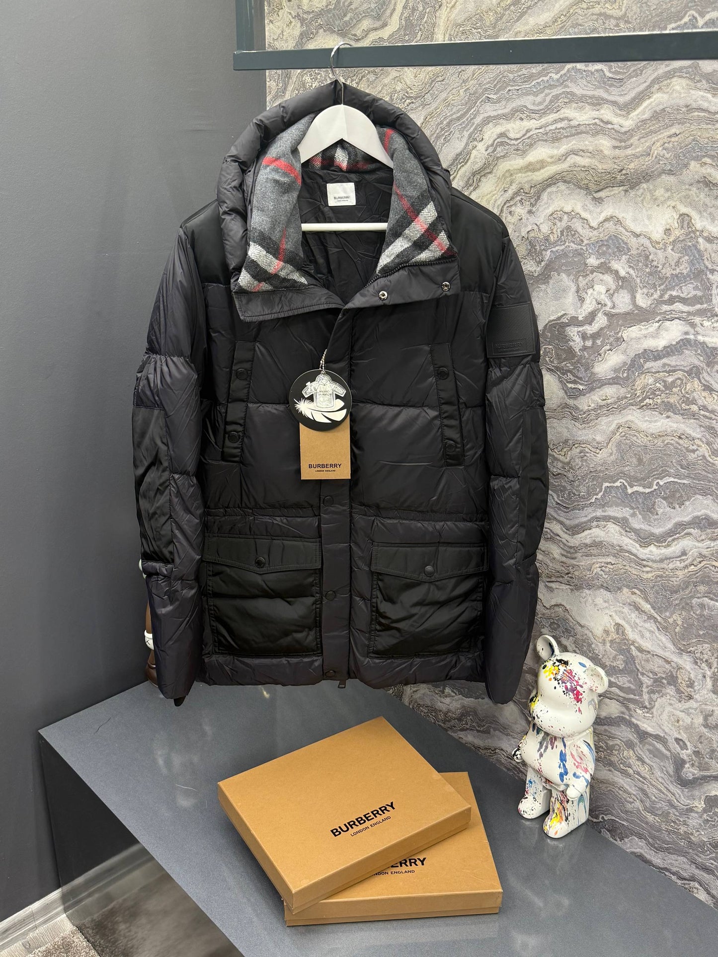 Burberry İthal Kaz Tüyü Mont