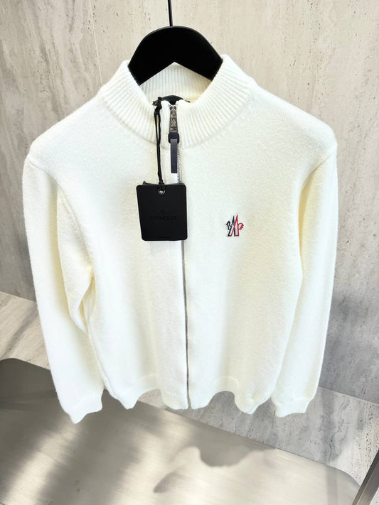 Moncler Kaşmir-Yün İthal Fermuarlı Hırka