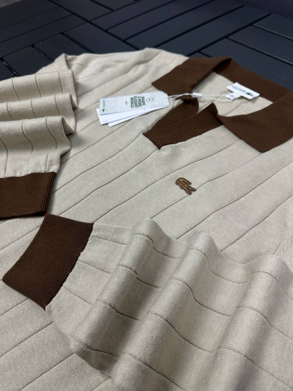 Lacoste Polo Yaka İthal Triko