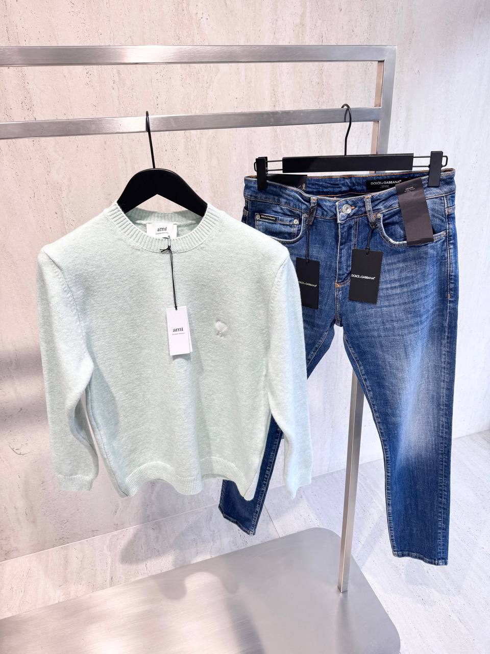 Ami Paris Yün-Kaşmir İthal Kazak