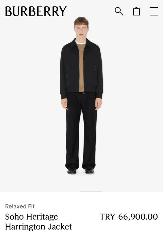 Burberry İthal Mevsimlik Ceket