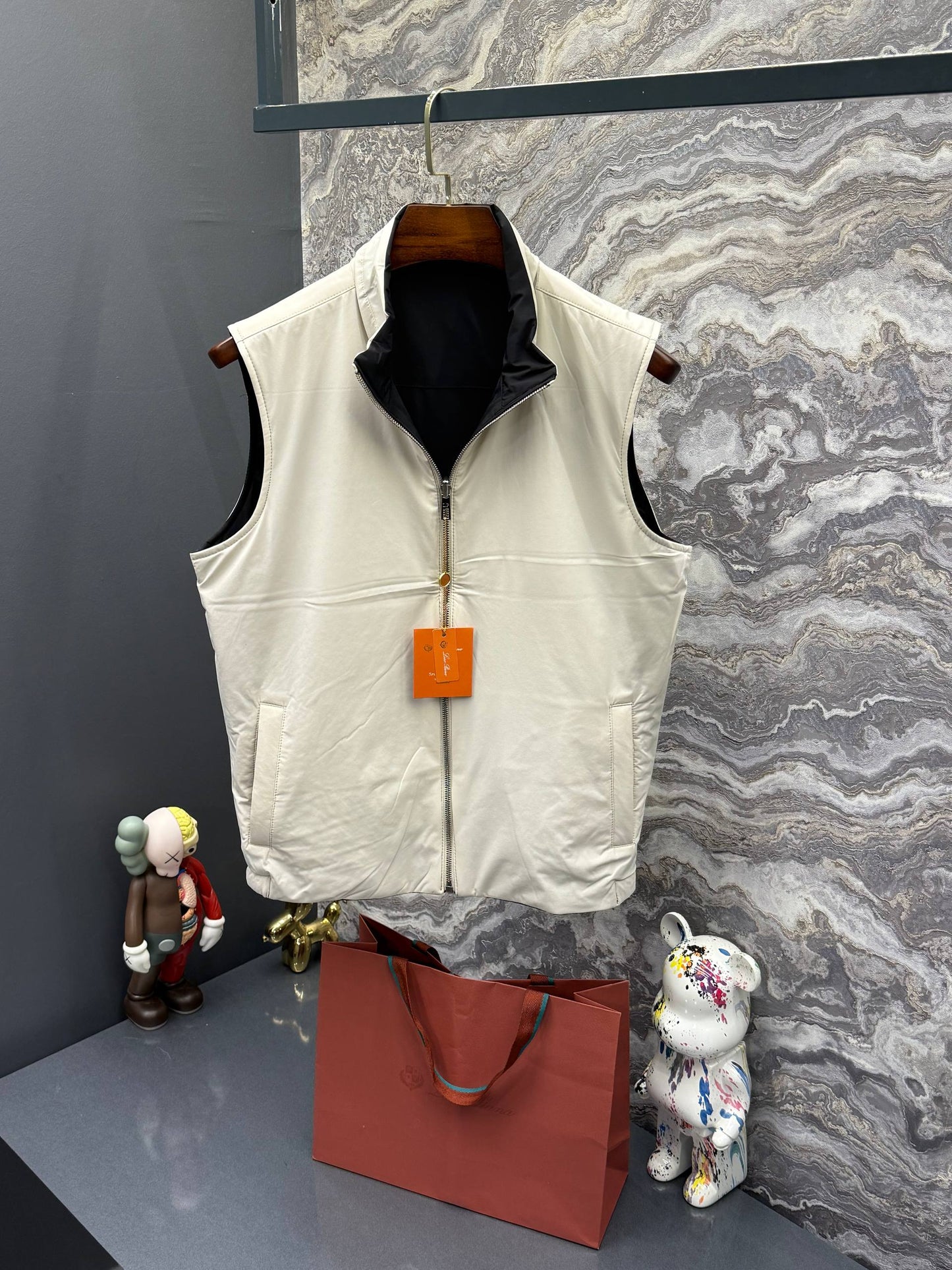 Loro Piana İthal Çift Taraflı Yelek