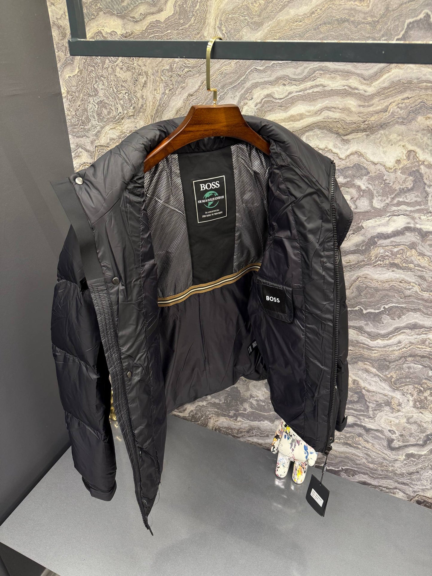 Hugo Boss İthal Kaz Tüyü Mont