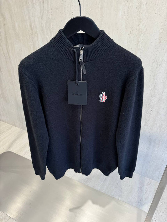 Moncler Kaşmir-Yün İthal Fermuarlı Hırka