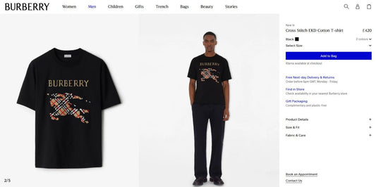 Burberry İthal Tişört