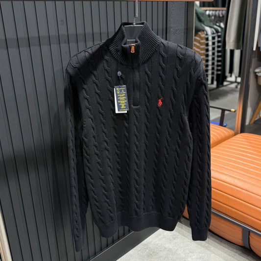 Polo Ralph Lauren İthal Yarım Fermuar Triko