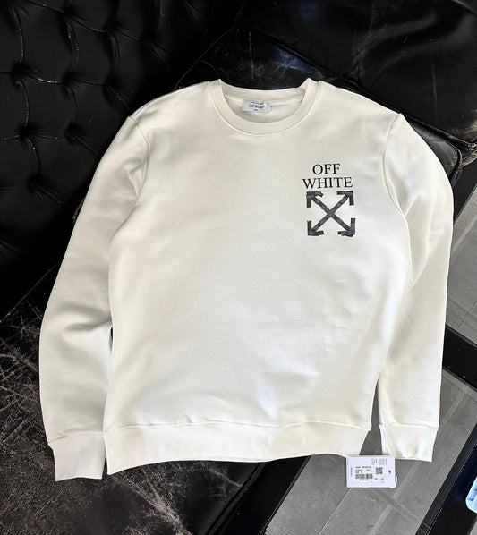 Off Whıte İthal Sweat