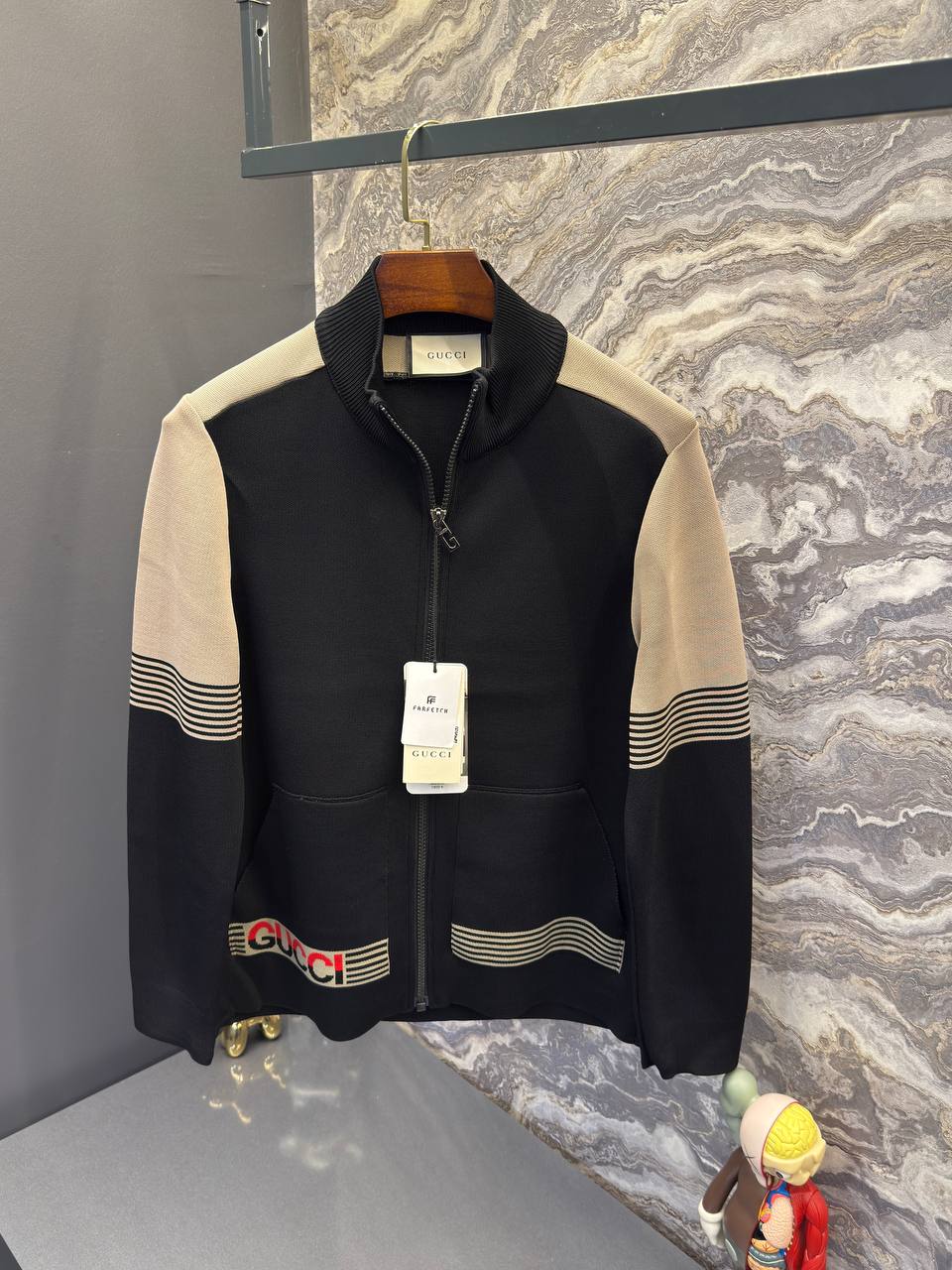 Gucci İthal Fermuarlı Hırka