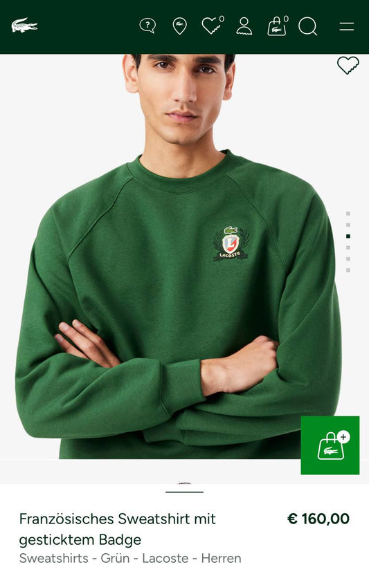 Lacoste İthal Sweat