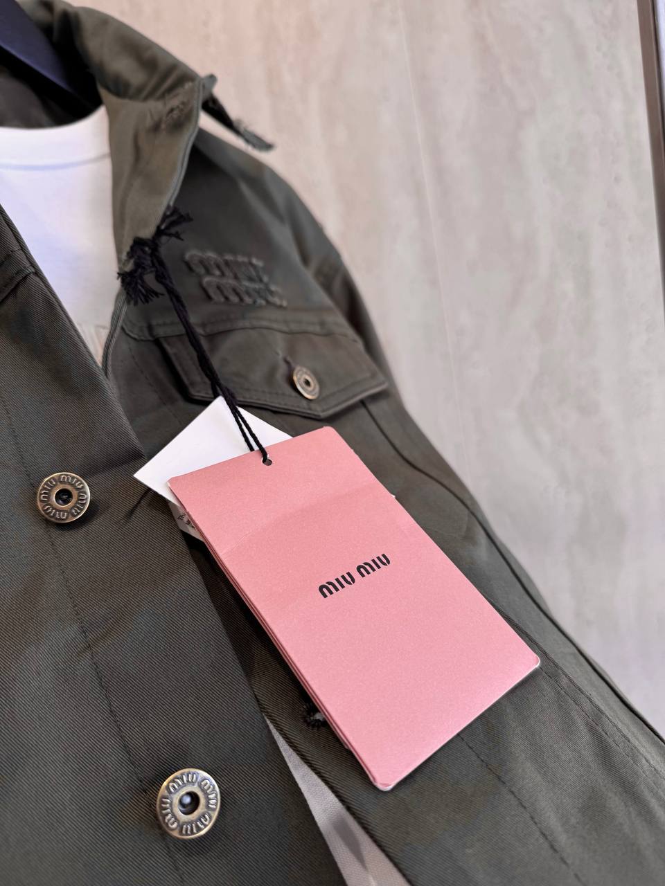 Mıu Mıu İthal Denim Ceket